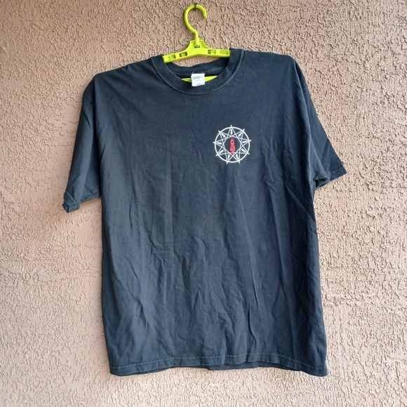Band Tees x Rock T Shirt Vintage Slipknot Tee T Shirt Men's (Size XL) Black